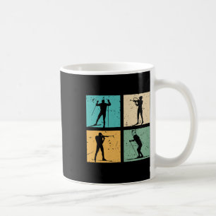 Biathlon Skiing Cross Country Skiing Biathlete Gif Coffee Mug