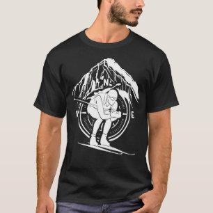 Biathlon Sports Winter Athlete for Snow Skier Biat T-Shirt