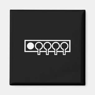 Biathlon Target 1 Magnet