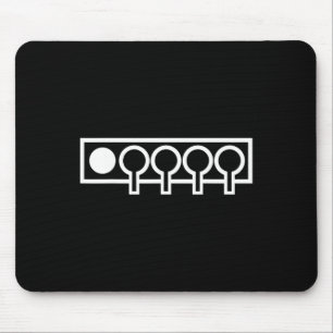 Biathlon Target Mouse Pad