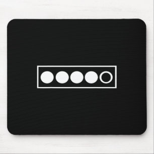 Biathlon Target Skiing Competition Biathlete Shoot Mouse Pad