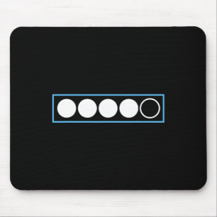 Biathlon Winter Sport Skiing Riffle Shooting Biath Mouse Pad