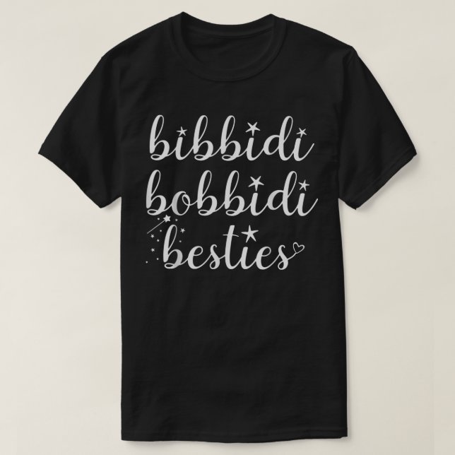 Bibbidi Bobbidi Besties Fun Halloween, Merry Chris T-Shirt (Design Front)