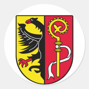 Biberach Classic Round Sticker