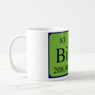 Bibi periodic table name mug