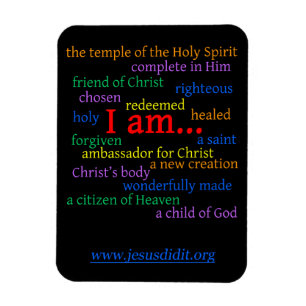 Bible Affirmation Magnet! Magnet