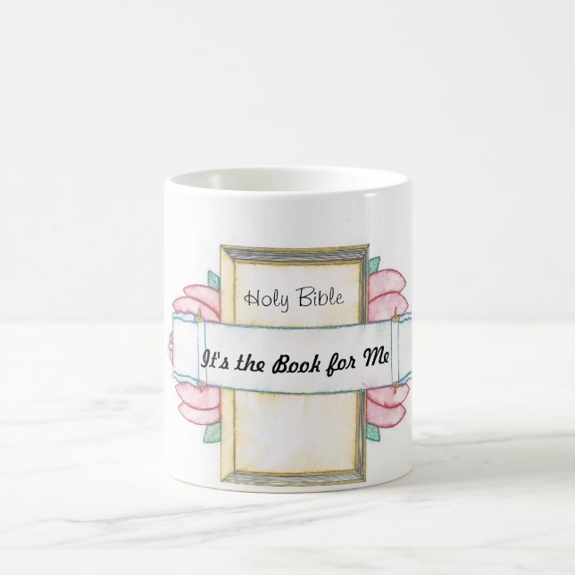 Bible and Flower Mug (Center)