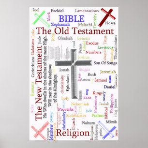 BIBLE and Religion  Related Text Poster