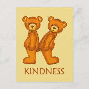 Bible Bears ~ Kindness Scripture Postcard