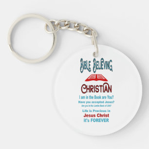 Bible Believing Christian  Key Ring