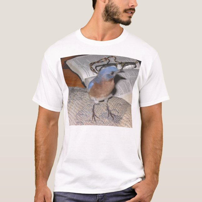 Bible Blue T-Shirt (Front)