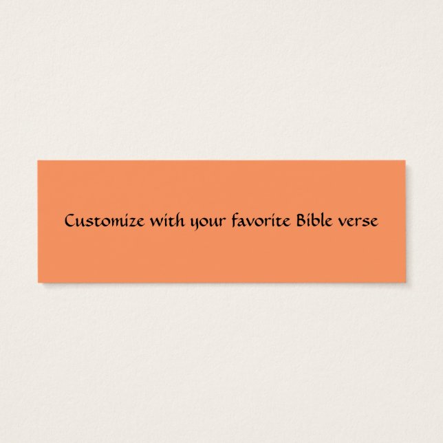 Bible Book Marker Card (Back)