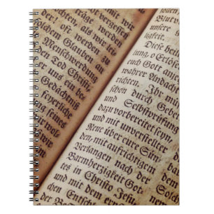 Bible book page writing texture