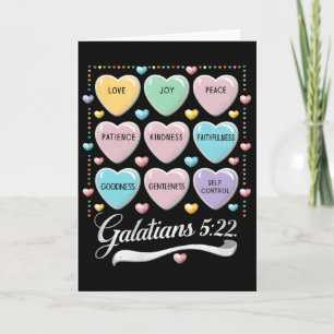 Bible Christian Valentine Galatians 5 22 Conversat Card