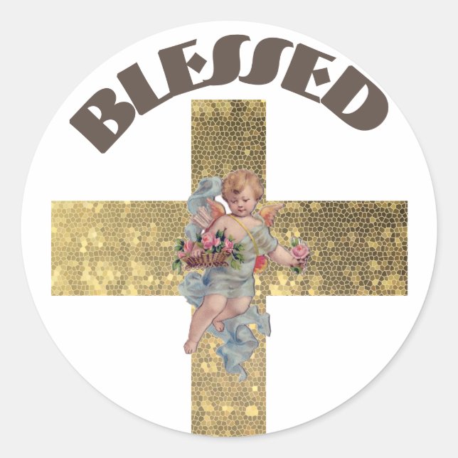 Bible Classic Round Sticker (Front)