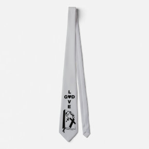 bible cross rosary necklaces art illustration tie