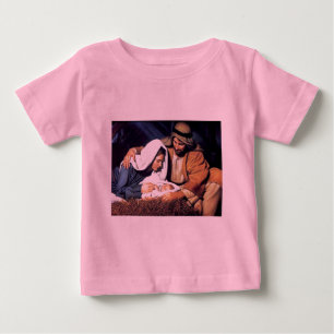 bible faith Jesus Christ inspirational pray prayer Baby T-Shirt