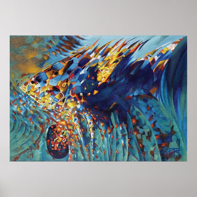 "Bible Fish" poster (Front)