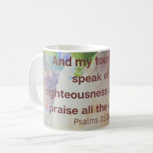 Bible help to comfort you coffee mug