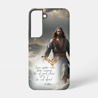 Bible Jesus Storm Water Gold Dove New Testament Samsung Galaxy Case