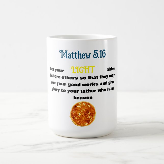 Bible light mug HimLight merch (Center)