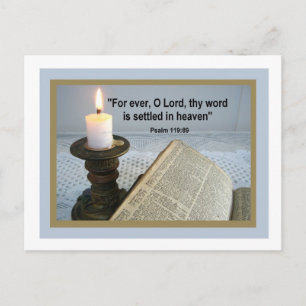 BIBLE LIGHT Postcard
