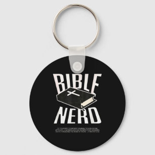 Bible Nerd Christian Theology Student Holy Spirit Key Ring