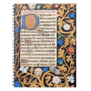 Bible Psalm 114 Mediaeval Manuscript - Memento Notebook