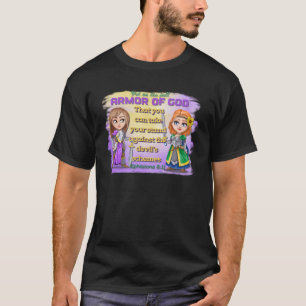 Bible Quote Armour of God Ephesians 611 Easter Chr T-Shirt