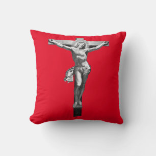 Bible Quote ART Jesus christ Cross sON oF gOD Cushion