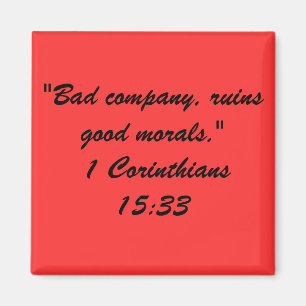 Bible Quote Mag Magnet
