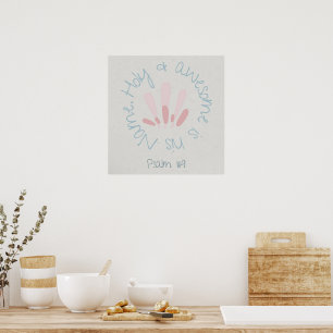 Bible/Quote/Minimal/Modern/Mum/Home/Jesus Poster