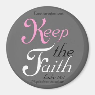 Bible Quotes Agrainofmustardseed.com Magnet