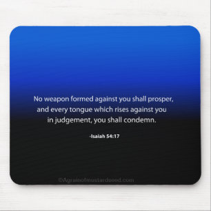 Bible Quotes Christian Mouse Pad