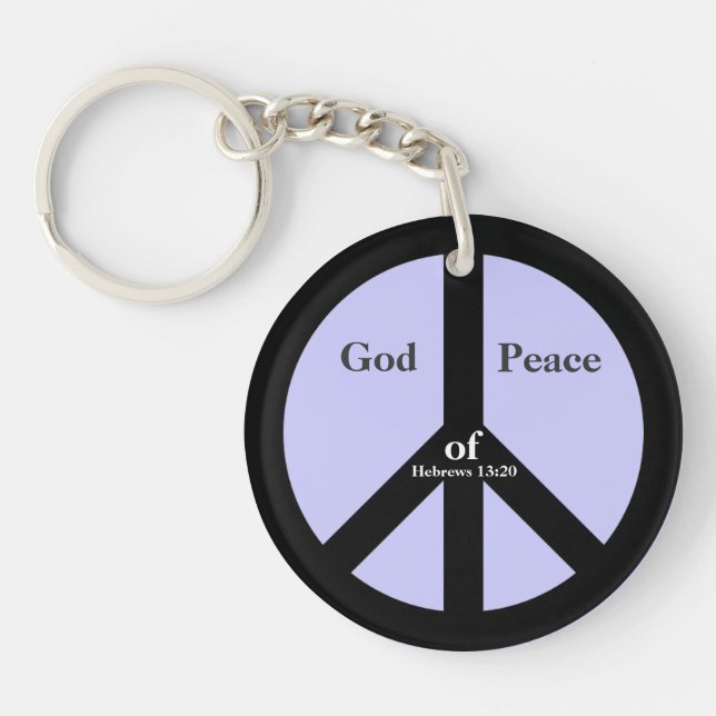 Bible Quotes Inspirational Key Ring (Front)