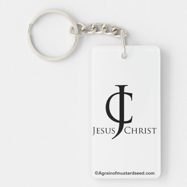 Bible Quotes Inspirational Key Ring (Front)