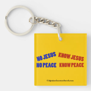 Bible Quotes Inspirational Key Ring