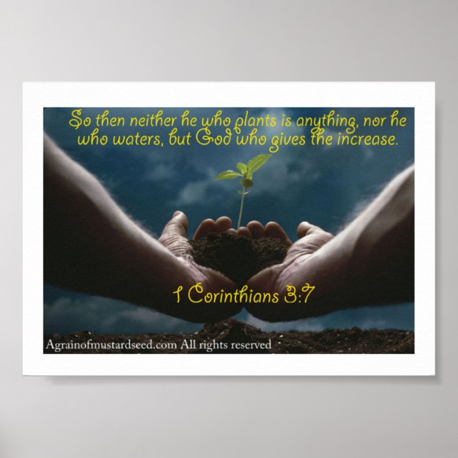 Bible Quotes Inspirational Poster (Front)