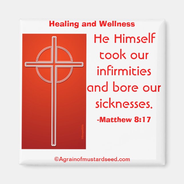 Bible Quotes Magnet (Front)