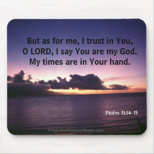 Bible Quotes Mouse Pad