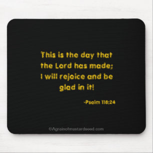 Bible Quotes Mouse Pad