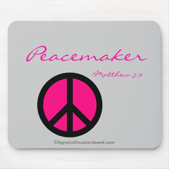 Bible Quotes Mouse Pad (Front)