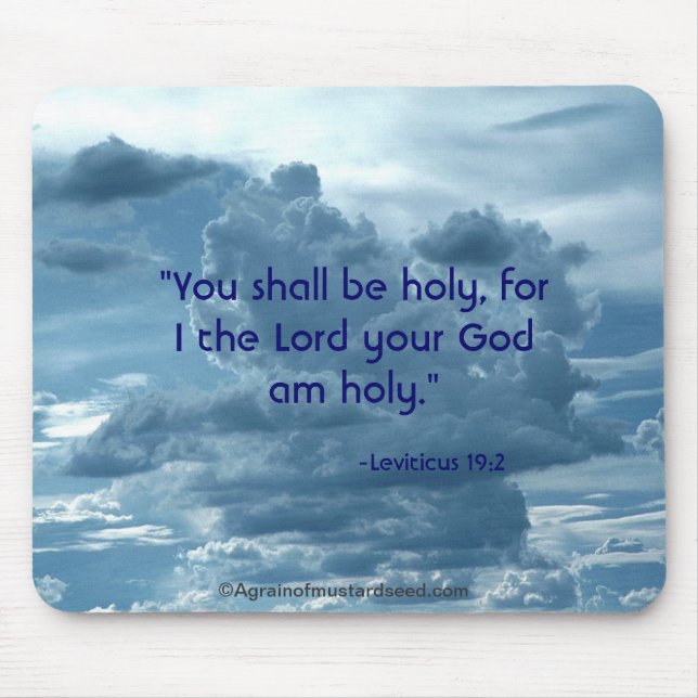 Bible Quotes Mouse Pad (Front)