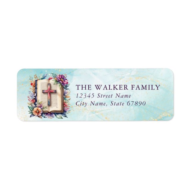 Bible Return Address Labels (Front)