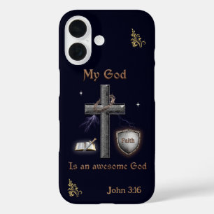 Bible Scripture iPhone 16 Case