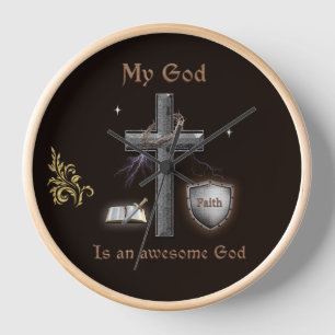 Bible Scripture Clock