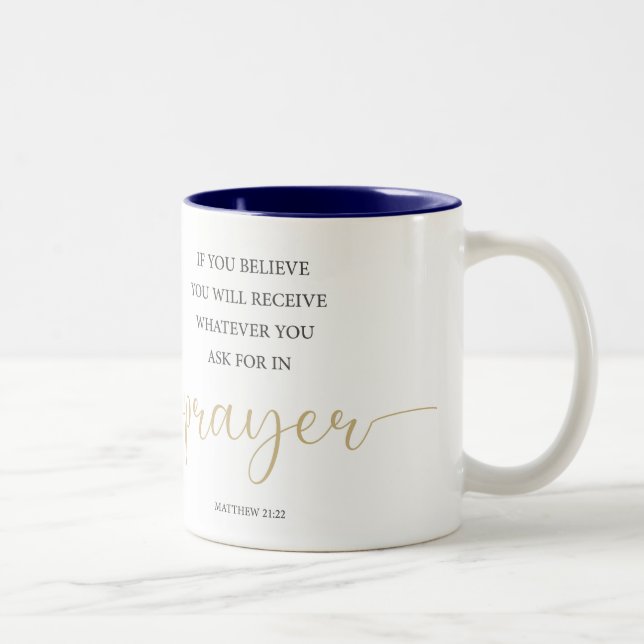 Bible Scripture Coffee Mug  (Right)