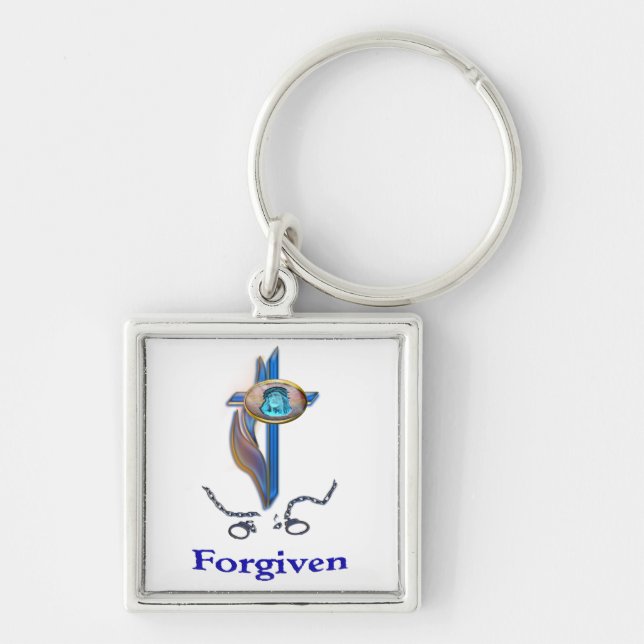 Bible Scripture John 3:16 Key Ring (Front)