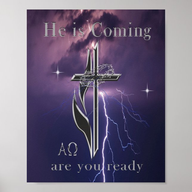 Bible scripture John 3:16 Poster (Front)