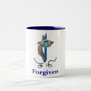 Bible Scripture John 3:16 Two-Tone Coffee Mug